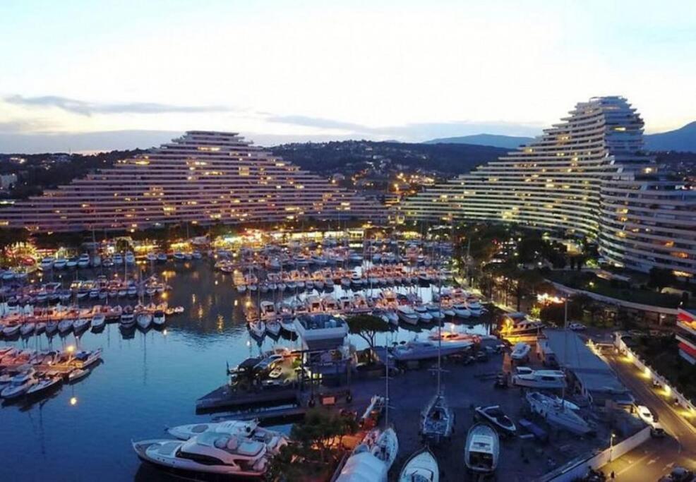 Superbe Appartement Front De Mer Villeneuve-Loubet Dış mekan fotoğraf