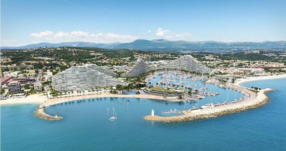 Superbe Appartement Front De Mer Villeneuve-Loubet Dış mekan fotoğraf