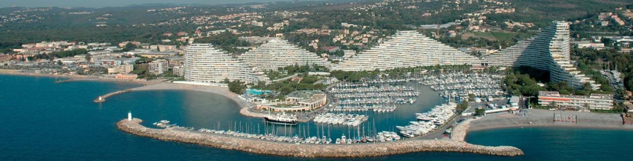 Superbe Appartement Front De Mer Villeneuve-Loubet Dış mekan fotoğraf